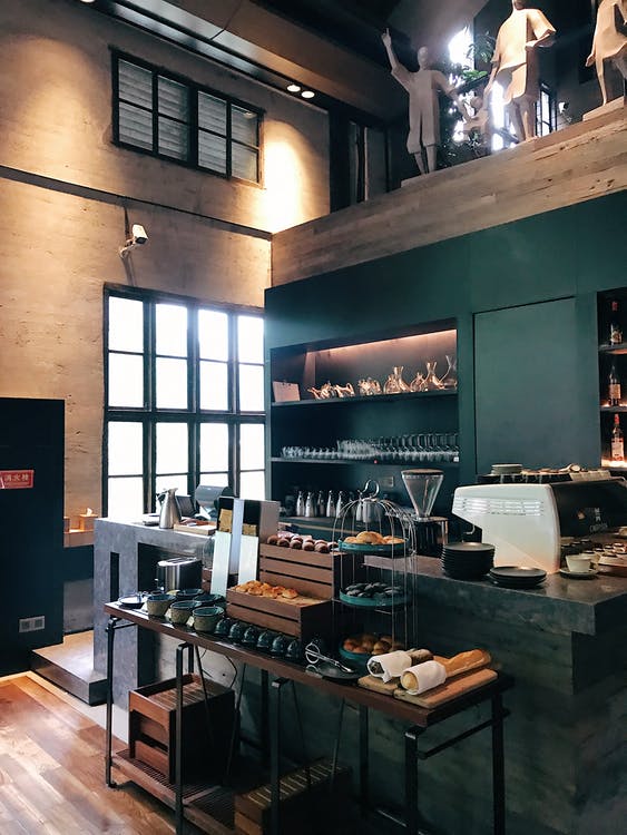 Picture of a coffee shop