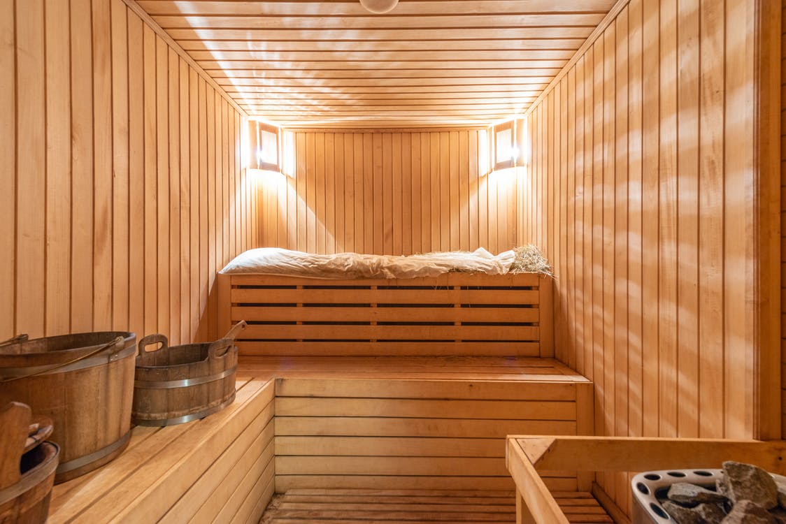 Picture of a sauna